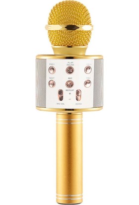 Wster Karaoke Mikrofon Sarı