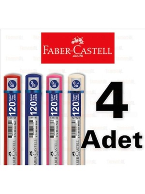 Faber-Castell 120'li Min 0.7 Uç 4 Adet