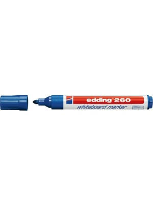 Edding 260 Silinebilir Yazı Tahtası Kalemi 4'lü + 2'li Tahta Silgisi