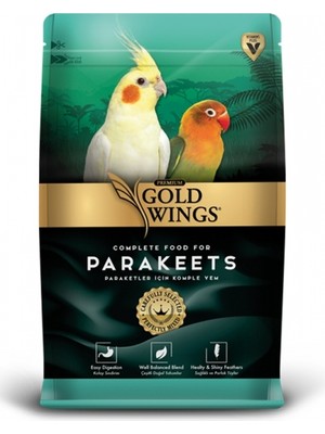 Gold Wings Premium Paraket Papağanı Yemi 1 kg