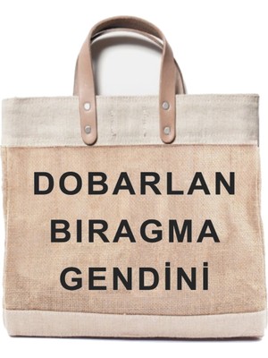 Moncvas Jüt Hasır Plaj Çantası(Dobarlan Bıragma Gendini)