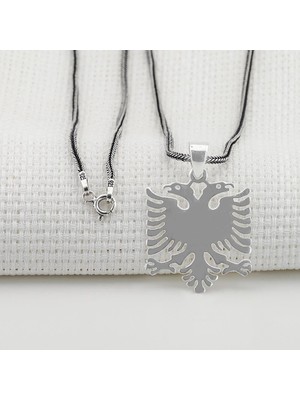 Takıhan Arnavut Kartalı Erkek Gümüş Kolye