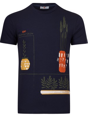 Bearraybon Erkek Sıfır Yaka T-Shirt