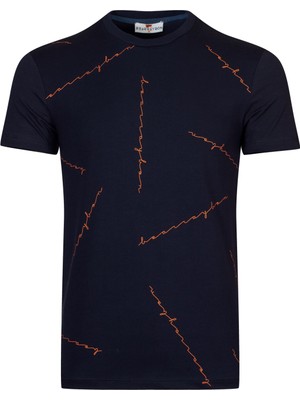 Bearraybon Erkek Sıfır Yaka T-Shirt