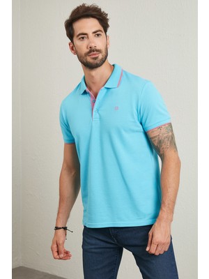 Buratti % 100 Pamuk Düğmeli Regular Fit Polo Yaka T Shirt Erkek POLO YAKA T SHİRT 5902118