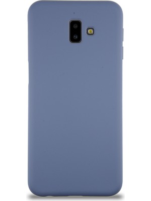 Kzy Samsung Galaxy J6 Plus Kapak Içi Kadife Lansman Silikon Kılıf - Petrol Mavisi