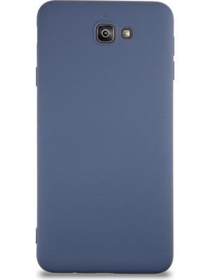 Kzy Samsung Galaxy J7 Prime 2 Kapak Içi Kadife Lansman Silikon Kılıf - Petrol Mavisi