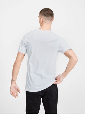 Jack & Jones 12137126 On Yazılı 0 Yaka Kısa Kol Tsh