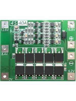 Alkatronik 4s 40A Standart Versiyon - Lityum Batarya Bms Koruma Kartı Lipo