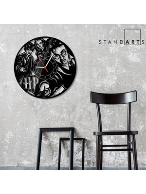 Standarts W'clock Dekoratif Duvar Saati - Harry Potter