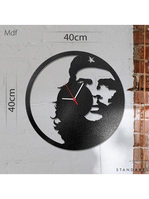 Standarts W'clock Dekoratif Duvar Saati - Che