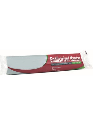 Flosoft Endüstriyel Hantal Çöp Torbası 500 gr (5'li) 58 Micron