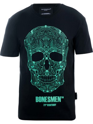 Bonesmen Yuvarlak Yaka T-Shirt "21. Yüz Yıl"