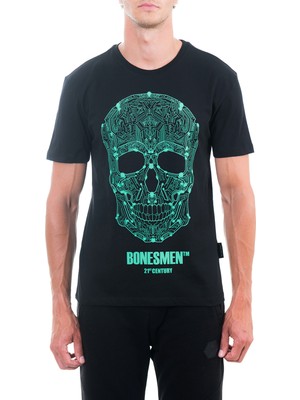 Bonesmen Yuvarlak Yaka T-Shirt "21. Yüz Yıl"