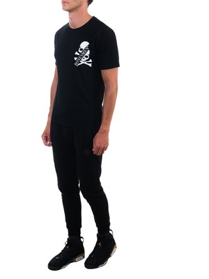 Bonesmen Yuvarlak Yaka T-Shirt Double Skull