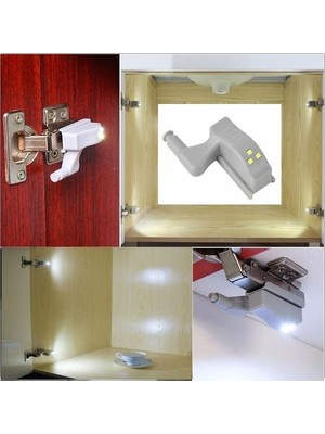 Loggia Gardrop Dolap Içi LED Aydınlatıcı Menteşe Işığı