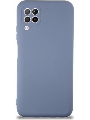 Caseart Huawei P40 Lite Kapak Içi Kadife Kamera Korumalı Lansman Silikon Kılıf - Petrol Mavisi