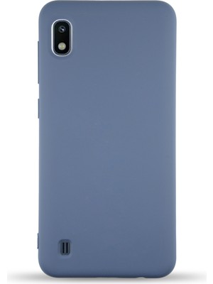 Caseart Samsung Galaxy A10 Kapak Içi Kadife Lansman Silikon Kılıf - Petrol Mavisi