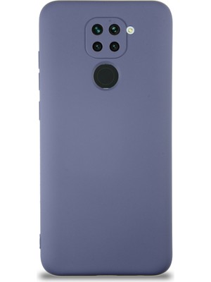Caseart Xiaomi Redmi Note 9 Kapak Içi Kadife Kamera Korumalı Lansman Silikon Kılıf - Petrol Mavisi