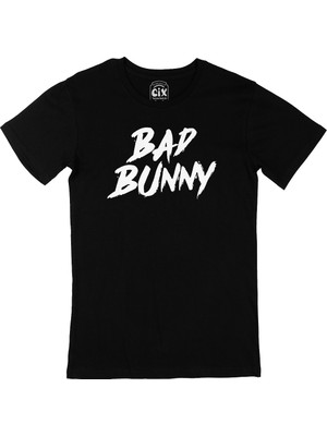 Cix Bad Bunny Siyah T-Shirt