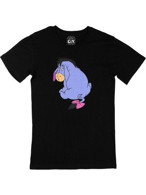 Cix Utangaç Eşek Siyah T-Shirt
