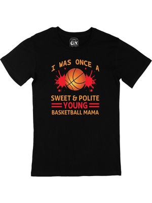 Cix Basketball Mama Siyah T-Shirt