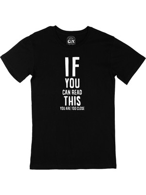 Cix If You Can Read This Siyah T-Shirt