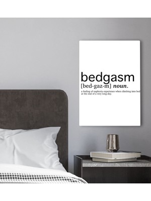 Bk Gift Yatak Odası Konseptli Kanvas Tablo 30X50CM-31