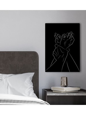 Bk Gift Yatak Odası Konseptli Kanvas Tablo 30X50CM-25