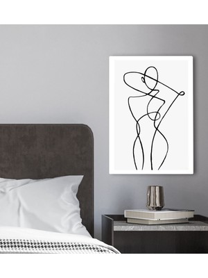 Bk Gift Yatak Odası Konseptli Kanvas Tablo 30X50CM-1