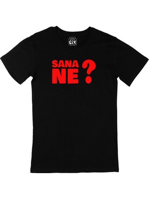 Cix Sana Ne Siyah T-Shirt