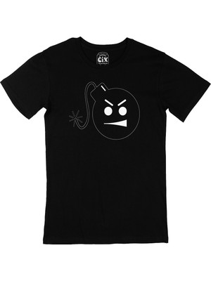 Cix Patlamaya Hazır Bomba Siyah T-Shirt