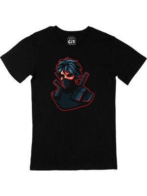 Cix Ninja Assassin Siyah T-Shirt