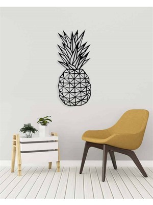 Baupor Pineapple Metal Duvar Dekoru