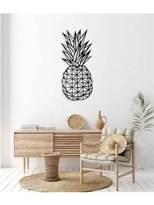 Baupor Pineapple Metal Duvar Dekoru