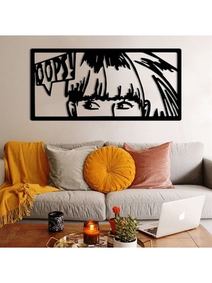 Baupor Oops Metal Duvar Dekoru