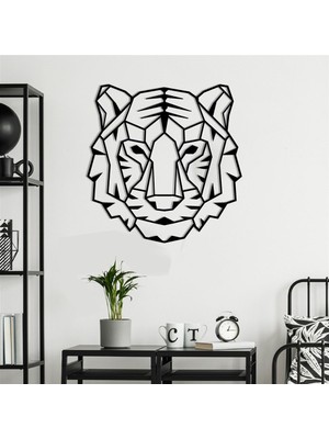 Baupor Kaplan Duvar Panosu Metal Stiker