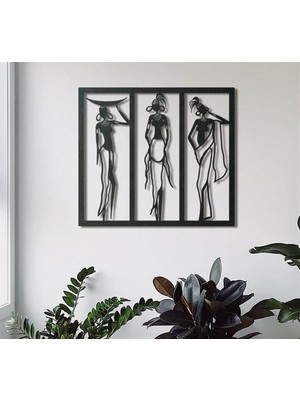 Baupor Afrikalılar Metal Duvar Dekoru