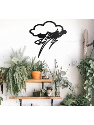 Baupor Şimşek Metal Duvar Dekoru