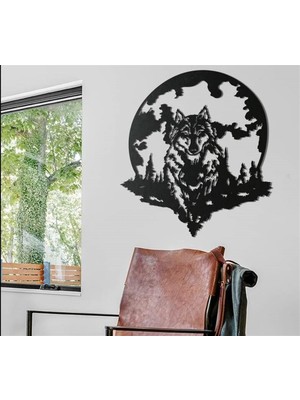 Baupor Kurt Metal Duvar Dekoru