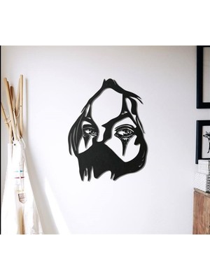 Baupor Ninja Metal Duvar Dekoru