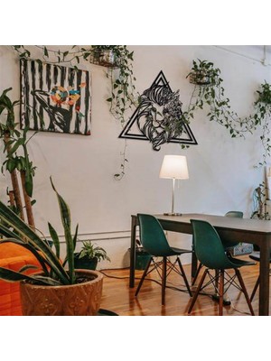 Baupor The Lion Metal Duvar Dekoru