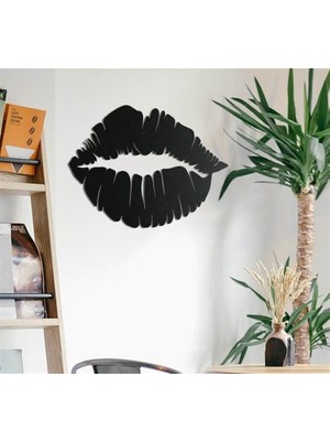 Baupor Öpücük Metal Duvar Dekoru