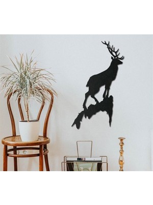 Baupor Geyik Metal Duvar Dekoru