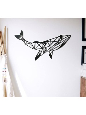 Baupor Balina Metal Duvar Dekoru