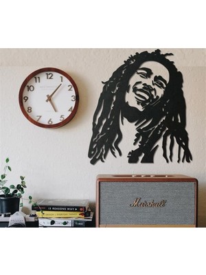 Baupor Bob Marley Metal Duvar Dekoru