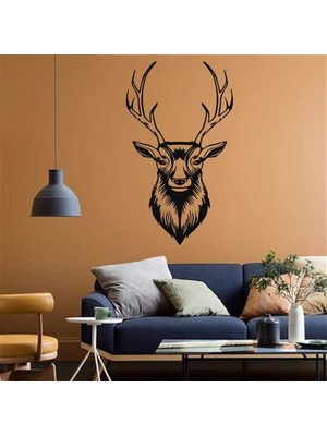 Baupor Geyik Metal Duvar Dekoru