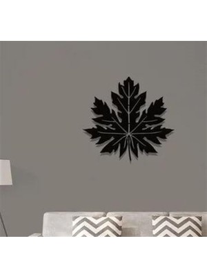 Baupor Çınar Yaprağı Metal Duvar Dekoru