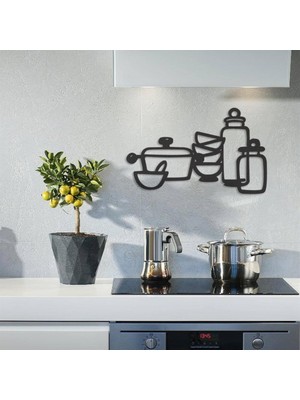 Baupor Cooking Metal Duvar Dekoru