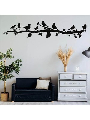 Baupor Daldaki Kuşlar 2 Metal Duvar Dekoru